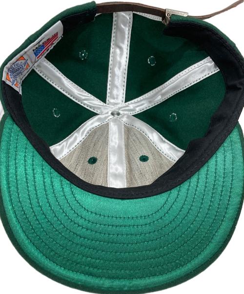 EBBETS FIELD FLANNELS（エベッツフィールドフランネルズ）EBBETS FIELD FLANNELS (エベッツフィールドフランネルズ) キャップ グリーン サイズ:表記なしの古着・服飾アイテム