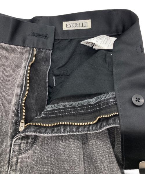 EMOELLE（エモエレ）EMOELLE (エモエレ) デニムパンツ/ドレスデニムパンツ グレー サイズ:36の古着・服飾アイテム