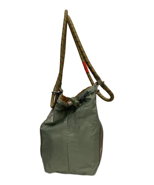 TOPOLOGIE（トポロジー）TOPOLOGIE (トポロジー) サミットトート/ショルダーバッグ/ナイロンバッグ グリーンの古着・服飾アイテム