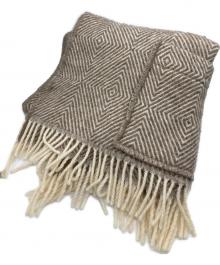 LAPUAN KANKURIT（ラプアンカンクリ）の古着「ポケット付きウールストール」｜ベージュ