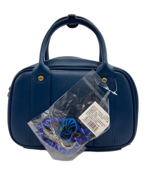 PINKY PINKY（ピンキー ピンキー）PINKY PINKY (ピンキー ピンキー) HARRY POTER フェイクレザーハンドバッグ ブルーの古着・服飾アイテム