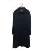 MONTGOMERYモンゴメリー）の古着「ラグランスリーブウールコート」｜ブラック