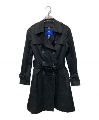 ★バーバリー ブルーレーベル トレンチコート ノバチェック ウールライナー付 美品 希少 バーバリーブルーレーベル ノヴァチェック トレンチコート