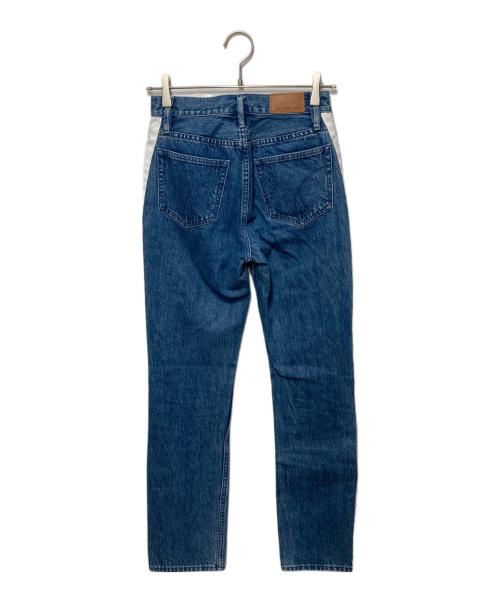 Calvin Klein Jeans（カルバンクラインジーンズ）Calvin Klein Jeans (カルバンクラインジーンズ) サイドラインデニムパンツ インディゴ サイズ:26の古着・服飾アイテム
