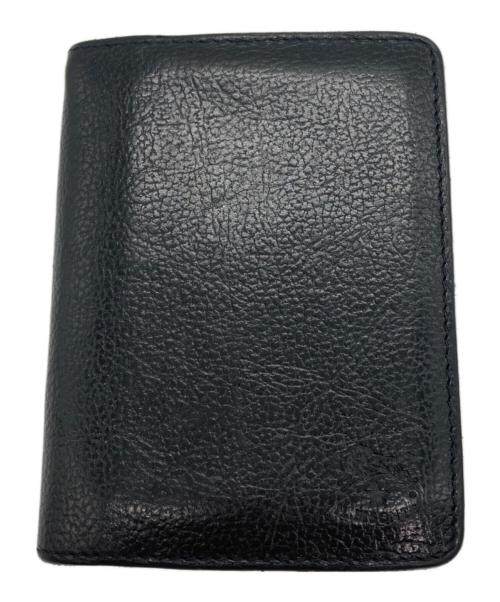 IL BISONTE（イル ビゾンテ）IL BISONTE (イル ビゾンテ) パス・カードケース ブラックの古着・服飾アイテム