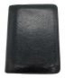 IL BISONTE（イル ビゾンテ）の古着「パス・カードケース」｜ブラック