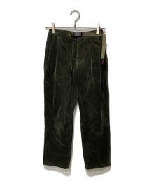 GRAMICCI（グラミチ）の古着「CORDUROY GURKHA PANTS コーデュロイグルカパンツ」｜カーキ