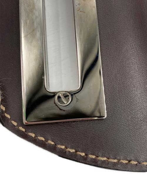 Salvatore Ferragamo（サルヴァトーレ フェラガモ）Salvatore Ferragamo (サルヴァトーレ フェラガモ) サバンナ アニマル ハンドバッグ/トートバッグ ベージュの古着・服飾アイテム