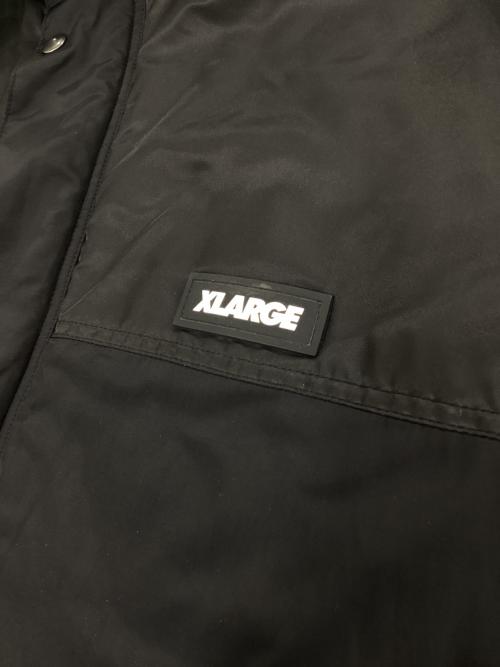 X-LARGE（エクストララージ）X-LARGE (エクストララージ) NYLON HOODED JACKET ブラック サイズ:Lの古着・服飾アイテム