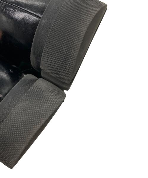 MANA（マナ）MANA (マナ) 厚底レースアップ・シューズ ブラック サイズ:35の古着・服飾アイテム