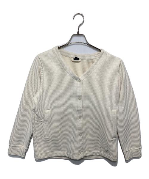 mont-bell（モンベル）mont-bell (モンベル) リップルニット カーディガン ベージュ サイズ:XLの古着・服飾アイテム