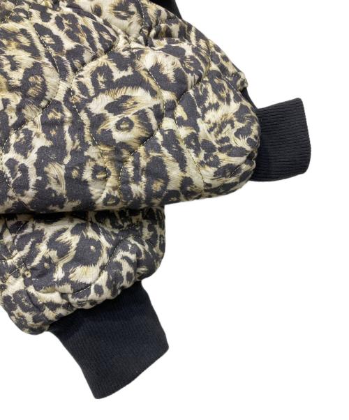 esutoreja（エストレジャ）esutoreja (エストレジャ) レオパードショート丈ブルゾン グレー サイズ:表記なしの古着・服飾アイテム