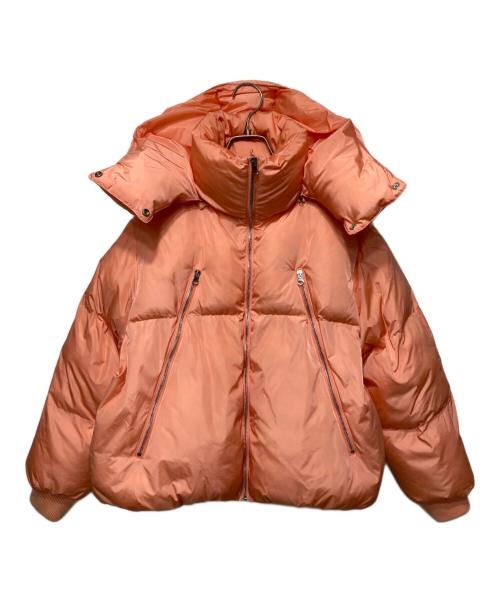 MM6 Maison Margiela（エムエムシックスメゾンマルジェラ）MM6 Maison Margiela (エムエムシックスメゾンマルジェラ) Kids & Junior ジップアップショートダウンジャケット ピンク サイズ:16Yの古着・服飾アイテム