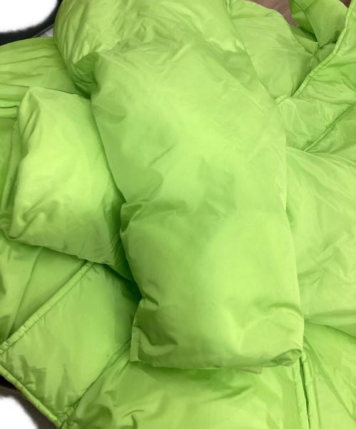 MM6 Maison Margiela（エムエムシックスメゾンマルジェラ）MM6 Maison Margiela (エムエムシックスメゾンマルジェラ) Kids & Junior バックブランドロゴダウンジャケット グリーン サイズ:16Yの古着・服飾アイテム