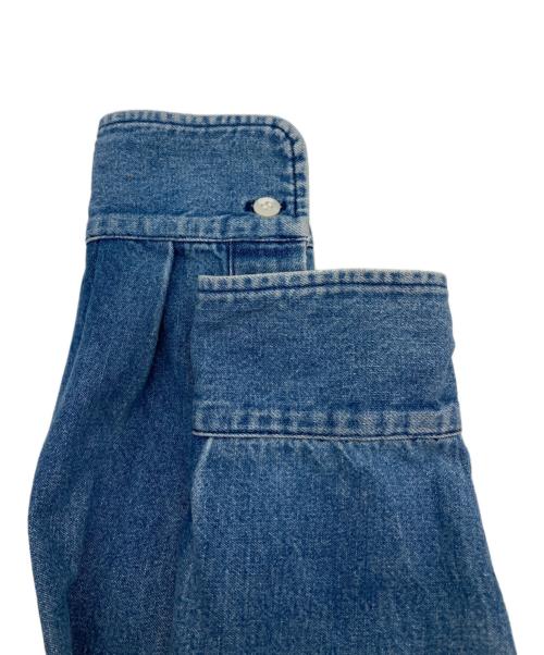 POLO COUNTRY（ポロカントリー）POLO COUNTRY (ポロカントリー) ロゴ刺繍デニムシャツ インディゴ サイズ:Mの古着・服飾アイテム