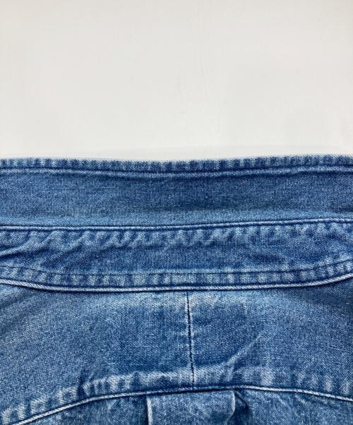 POLO COUNTRY（ポロカントリー）POLO COUNTRY (ポロカントリー) ロゴ刺繍デニムシャツ インディゴ サイズ:Mの古着・服飾アイテム