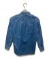 POLO COUNTRY (ポロカントリー) ロゴ刺繍デニムシャツ インディゴ サイズ:M：8000円