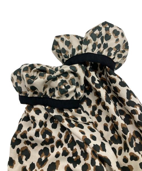 DRESSTERIOR（ドレステリア）DRESSTERIOR (ドレステリア) レオパードプリントブラウス ホワイト サイズ:36の古着・服飾アイテム