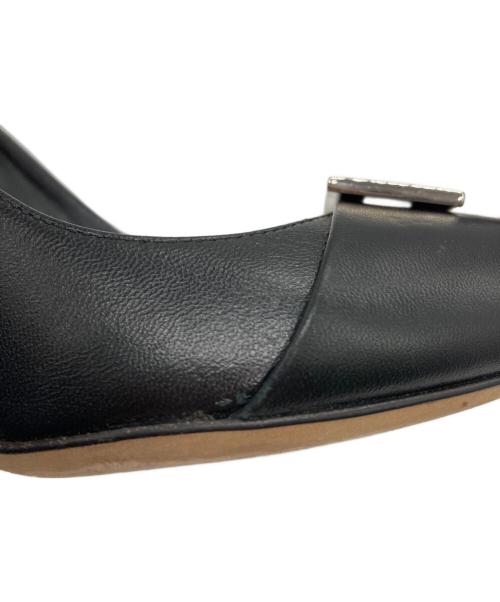 sergio rossi（セルジオロッシ）sergio rossi (セルジオロッシ) ハイヒールパンプス ブラック サイズ:37.5の古着・服飾アイテム