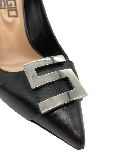 sergio rossi（セルジオロッシ）sergio rossi (セルジオロッシ) ハイヒールパンプス ブラック サイズ:37.5の古着・服飾アイテム