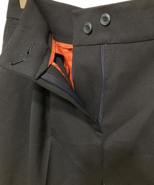 PT01（ピーティーゼロウーノ）PT01 (ピーティーゼロウーノ) ウール混スラックス ネイビー サイズ:42の古着・服飾アイテム