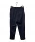 PT01 (ピーティーゼロウーノ) ウール混スラックス ネイビー サイズ:42：5000円