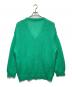 URU (ウル) WOOL MOHAIR /LONG CARDIGAN/ニットカーディガン グリーン サイズ:free：7000円