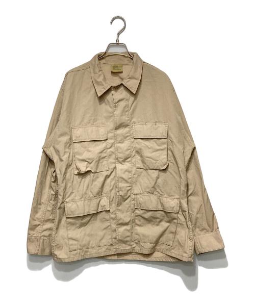 US ARMY（ユーエスアーミー）US ARMY (ユーエスアーミー) コンバットJKT/BDU ベージュ サイズ:MEDIUM/REGULARの古着・服飾アイテム