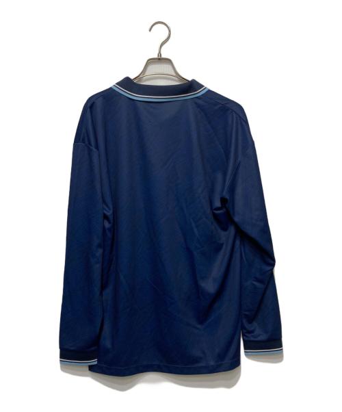 UMBRO（アンブロ）UMBRO (アンブロ) FREAK'S STORE (フリークスストア) Soccer Game Shirt Triple Logo/ゲームシャツ ネイビー サイズ:Mの古着・服飾アイテム