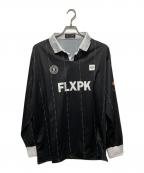 FLASH PACKERフラッシュパッカー）の古着「ゲームシャツ」｜ブラック
