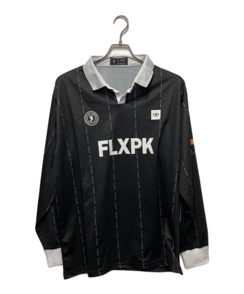 FLASH PACKER（フラッシュパッカー）FLASH PACKER (フラッシュパッカー) ゲームシャツ ブラック サイズ:Mの古着・服飾アイテム