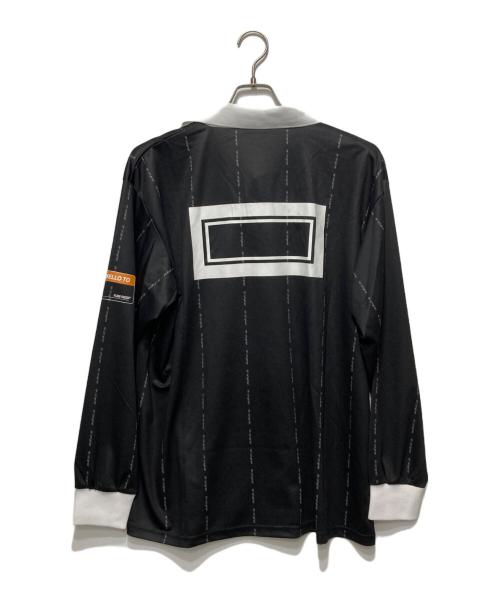 FLASH PACKER（フラッシュパッカー）FLASH PACKER (フラッシュパッカー) ゲームシャツ ブラック サイズ:Mの古着・服飾アイテム