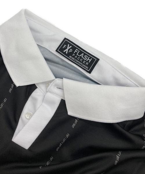 FLASH PACKER（フラッシュパッカー）FLASH PACKER (フラッシュパッカー) ゲームシャツ ブラック サイズ:Mの古着・服飾アイテム