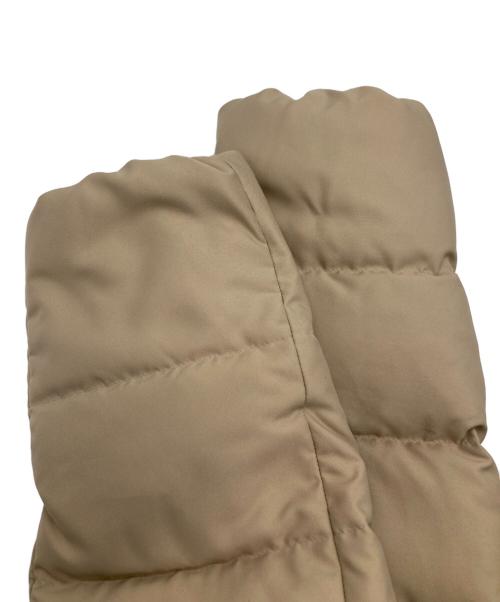 INDIVI（インディヴィ）INDIVI (インディヴィ) ダウンコート/エコファーダウンジャケット ベージュ サイズ:12の古着・服飾アイテム