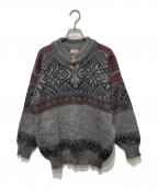 DALE OF NORWAYダーレ オブ ノルウェイ）の古着「ウールハーフジップニット」｜グレー