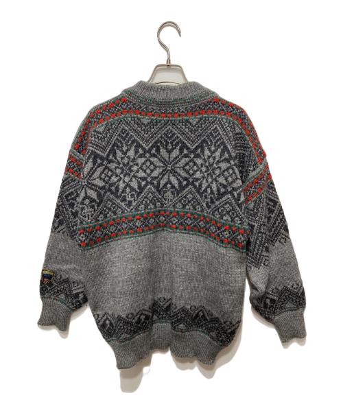 DALE OF NORWAY（ダーレ オブ ノルウェイ）DALE OF NORWAY (ダーレ オブ ノルウェイ) ウールハーフジップニット グレー サイズ:Sの古着・服飾アイテム