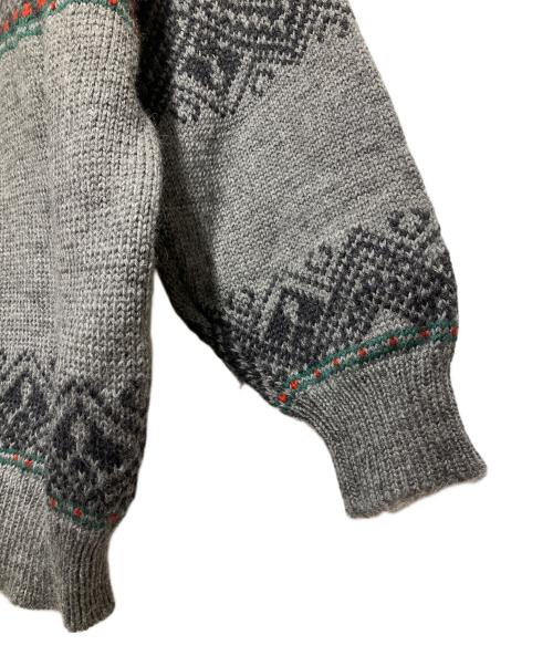 DALE OF NORWAY（ダーレ オブ ノルウェイ）DALE OF NORWAY (ダーレ オブ ノルウェイ) ウールハーフジップニット グレー サイズ:Sの古着・服飾アイテム