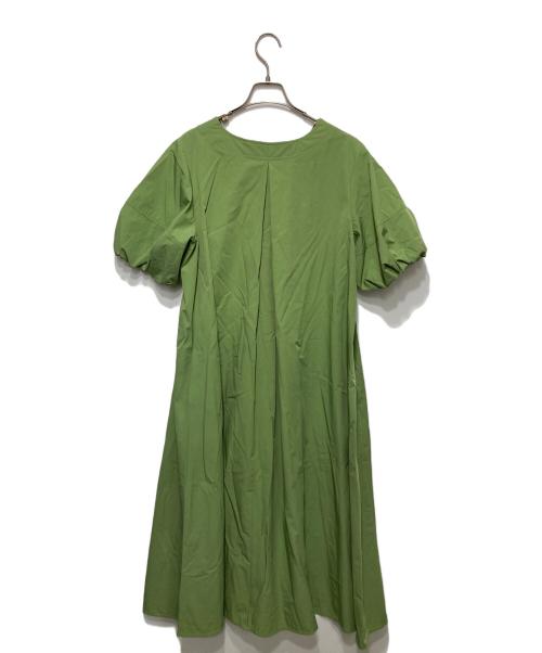 SUM1 STYLE（スミスタイル）SUM1 STYLE (スミスタイル) 半袖ワンピース グリーン サイズ:FREEの古着・服飾アイテム