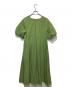 SUM1 STYLE (スミスタイル) 半袖ワンピース グリーン サイズ:FREE：6000円