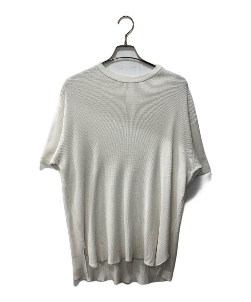 BLURHMS（ブラームス）blurhms (ブラームス) サーマルカットソー ホワイト サイズ:印字消え不明の古着・服飾アイテム