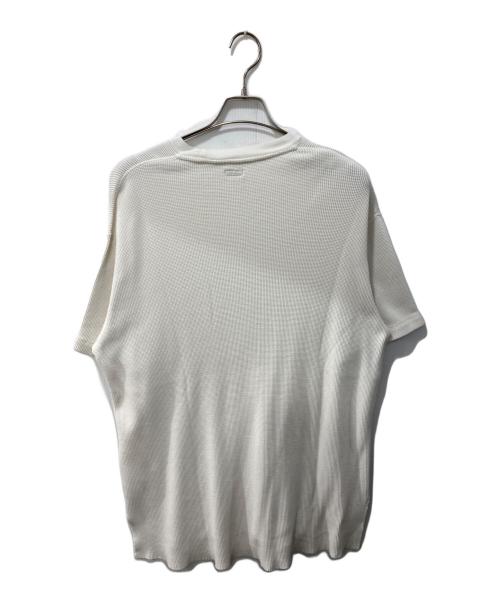 BLURHMS（ブラームス）blurhms (ブラームス) サーマルカットソー ホワイト サイズ:印字消え不明の古着・服飾アイテム