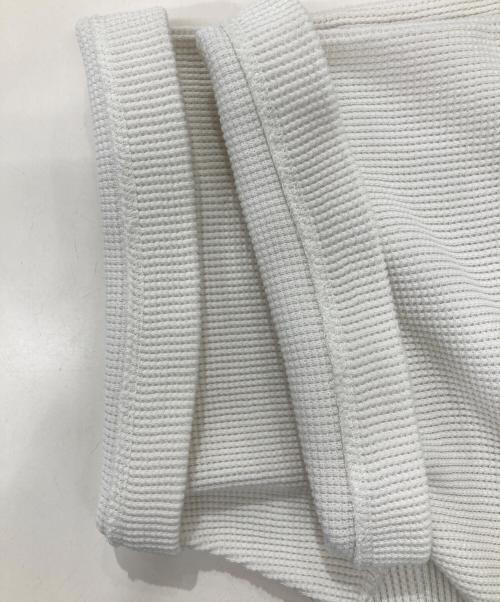BLURHMS（ブラームス）blurhms (ブラームス) サーマルカットソー ホワイト サイズ:印字消え不明の古着・服飾アイテム