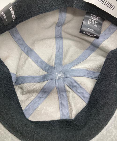 TIGHTBOOTH PRODUCTION（タイトブースプロダクション）TIGHTBOOTH PRODUCTION (タイトブースプロダクション) レザーハンチング グレーの古着・服飾アイテム