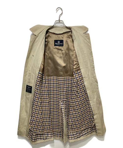 Aquascutum（アクアスキュータム）Aquascutum (アクアスキュータム) ライナー付ステンカラーコート ベージュ サイズ:SIZE34の古着・服飾アイテム