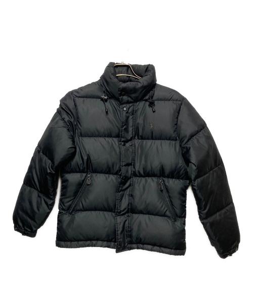 POLO RALPH LAUREN（ポロ・ラルフローレン）POLO RALPH LAUREN (ポロ・ラルフローレン) ダウンジャケット ブラック サイズ:Mの古着・服飾アイテム