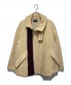 sodukスドーク）の古着「soduk multiple waysボアジャケット」｜ベージュ