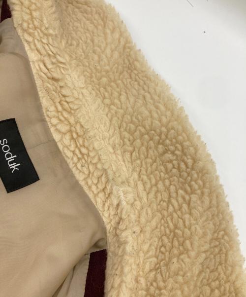 soduk（スドーク）soduk (スドーク) soduk multiple waysボアジャケット ベージュ サイズ:表記なしの古着・服飾アイテム