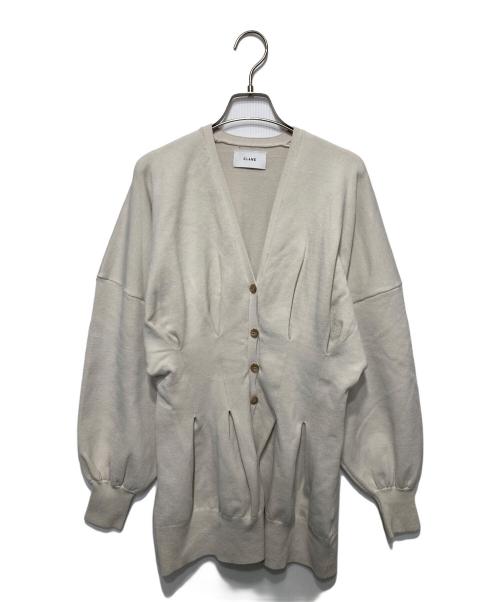 CLANE（クラネ）CLANE (クラネ) ウエストシェイプドルマンカーディガン ベージュ サイズ:1の古着・服飾アイテム