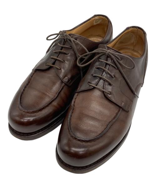 PARABOOT（パラブーツ）PARABOOT (パラブーツ) CHAMBORD（シャンボード）/Uチップシューズ ブラウン サイズ:51/2の古着・服飾アイテム