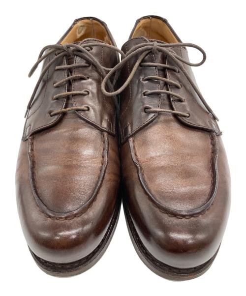 PARABOOT（パラブーツ）PARABOOT (パラブーツ) CHAMBORD（シャンボード）/Uチップシューズ ブラウン サイズ:51/2の古着・服飾アイテム